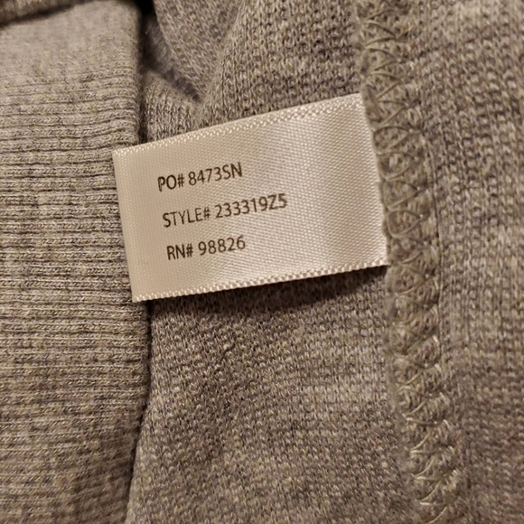 NWT U.S. Polo Gray Half Zip Pullover Sweater Size 2XL Tall - Picture 5 of 5